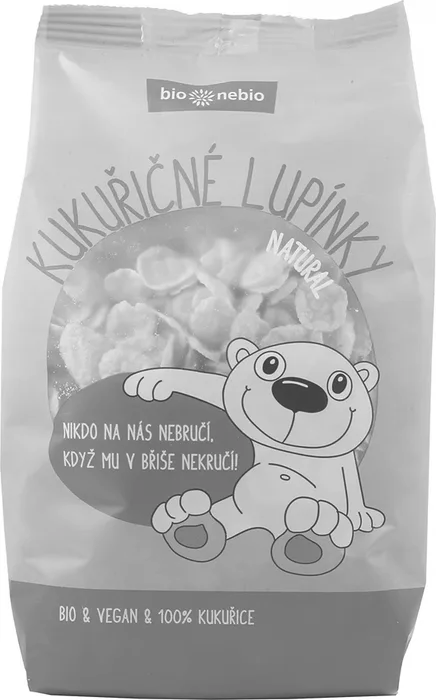 bio*nebio Kukuřičné lupínky natural 200 g BIO